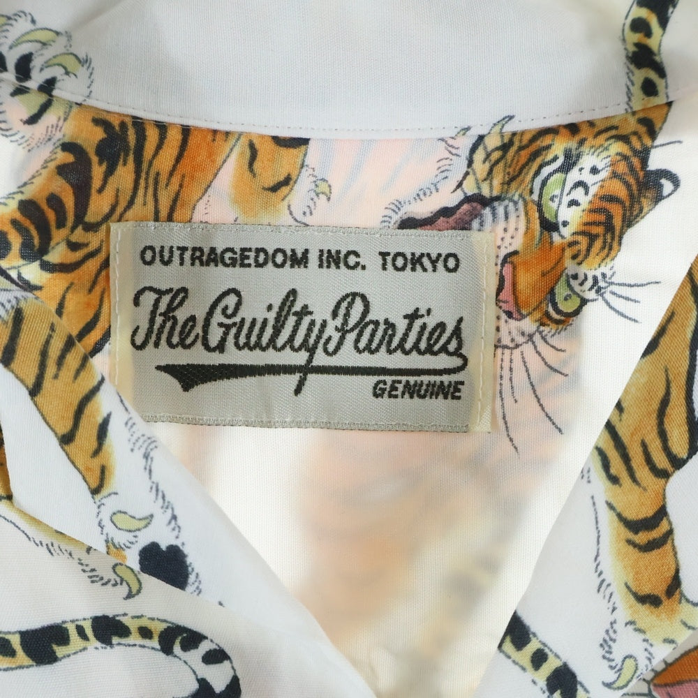 WACKO MARIA(ワコマリア) 23SS TIM LEHI HAWAIIAN SHIRTS ティムリーハイ ハワイアン 半袖シャツ ホワイト 23SS-WMS-HI09