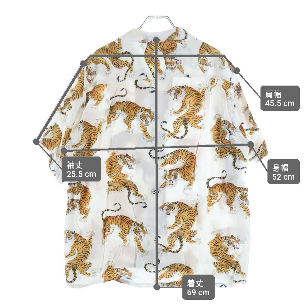 WACKO MARIA(ワコマリア) 23SS TIM LEHI HAWAIIAN SHIRTS ティムリーハイ ハワイアン 半袖シャツ ホワイト 23SS-WMS-HI09