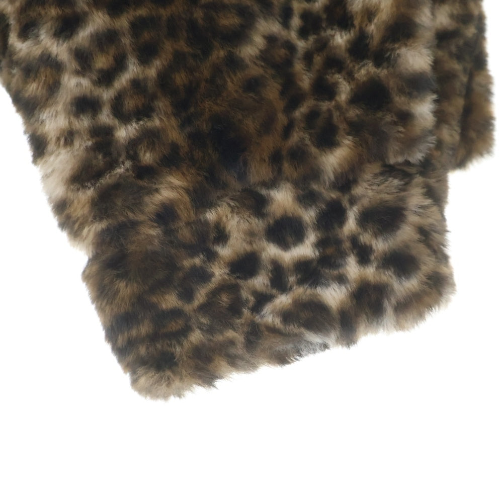 WACKO MARIA(ワコマリア) 25AW ×MCGREGOR LEOPARD FAUX FUR ANTI FREEZE JACKET マクレガー レオパード アンチフリーズジャケット ブラウン 25FW-WMOーMC02