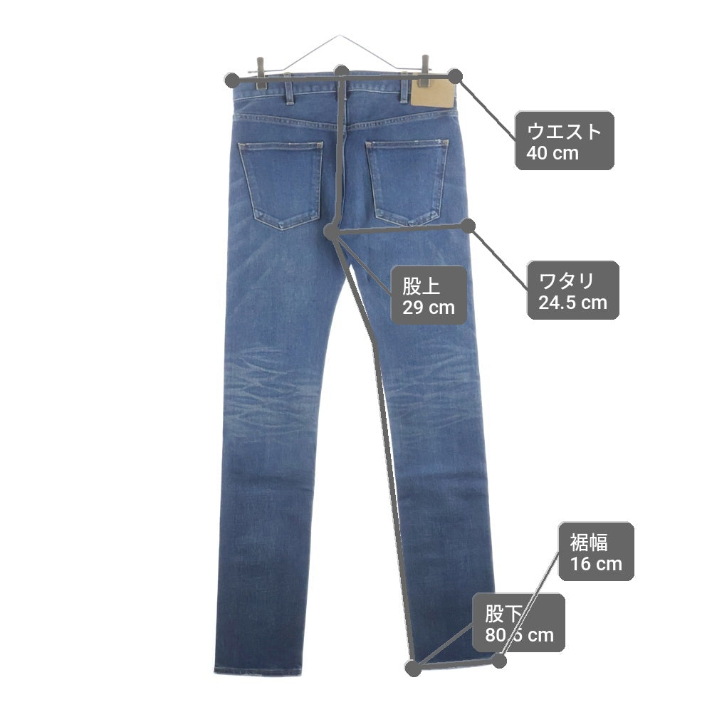 CELINE(セリーヌ) ストレート デニム パンツ インディゴ N354 640E 07DU