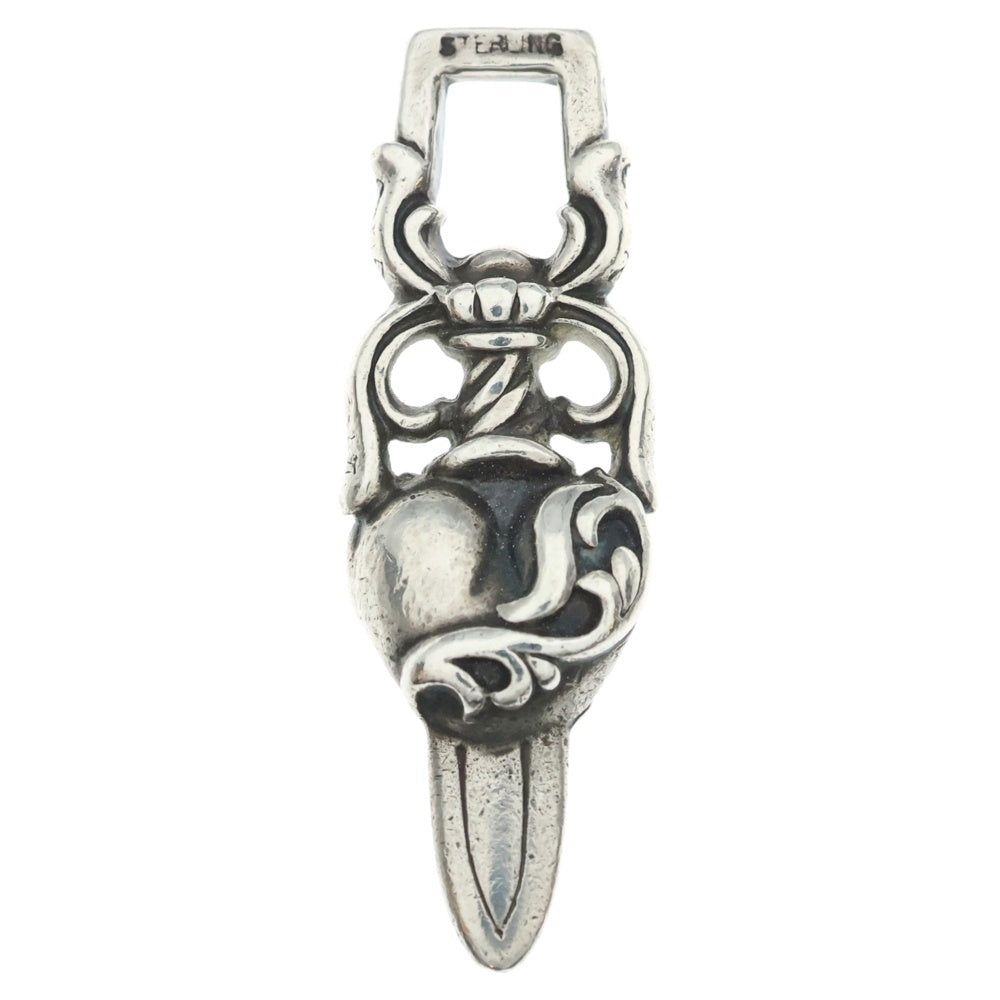 CHROME HEARTS(クロムハーツ) DAGGER HEART ダガーハート ペンダントトップ シルバー BCA243