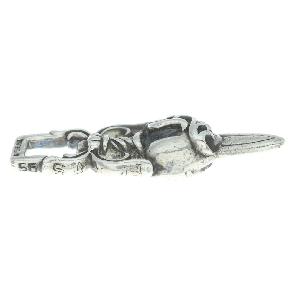 CHROME HEARTS(クロムハーツ) DAGGER HEART ダガーハート ペンダントトップ シルバー BCA243
