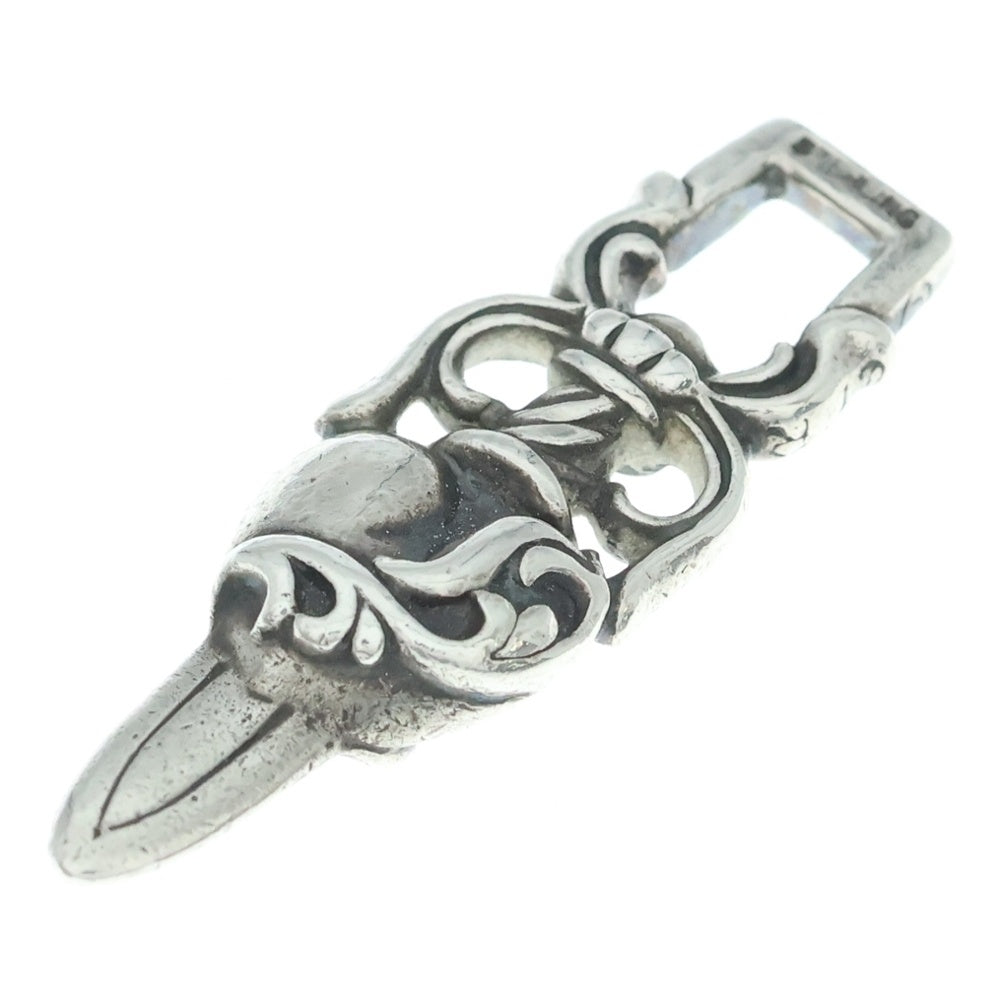 CHROME HEARTS(クロムハーツ) DAGGER HEART ダガーハート ペンダントトップ シルバー BCA243