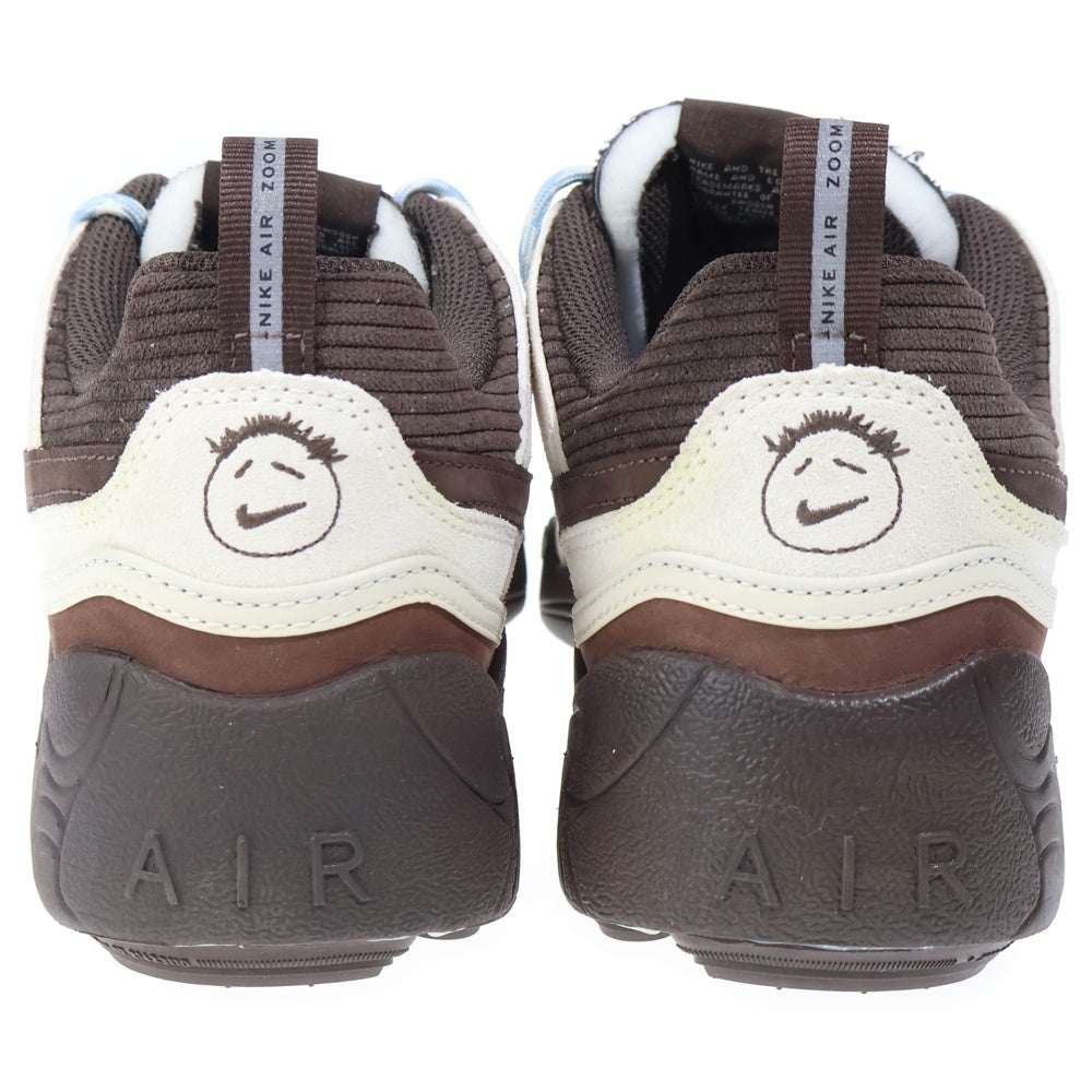 NIKE(ナイキ) ×TRAVIS SCOTT ZOOM FIELD JAXX トラヴィススコット ズーム フィールド ジャックス ローカットスニーカー ブラウン/ブルー US10/28cm HQ3072-400