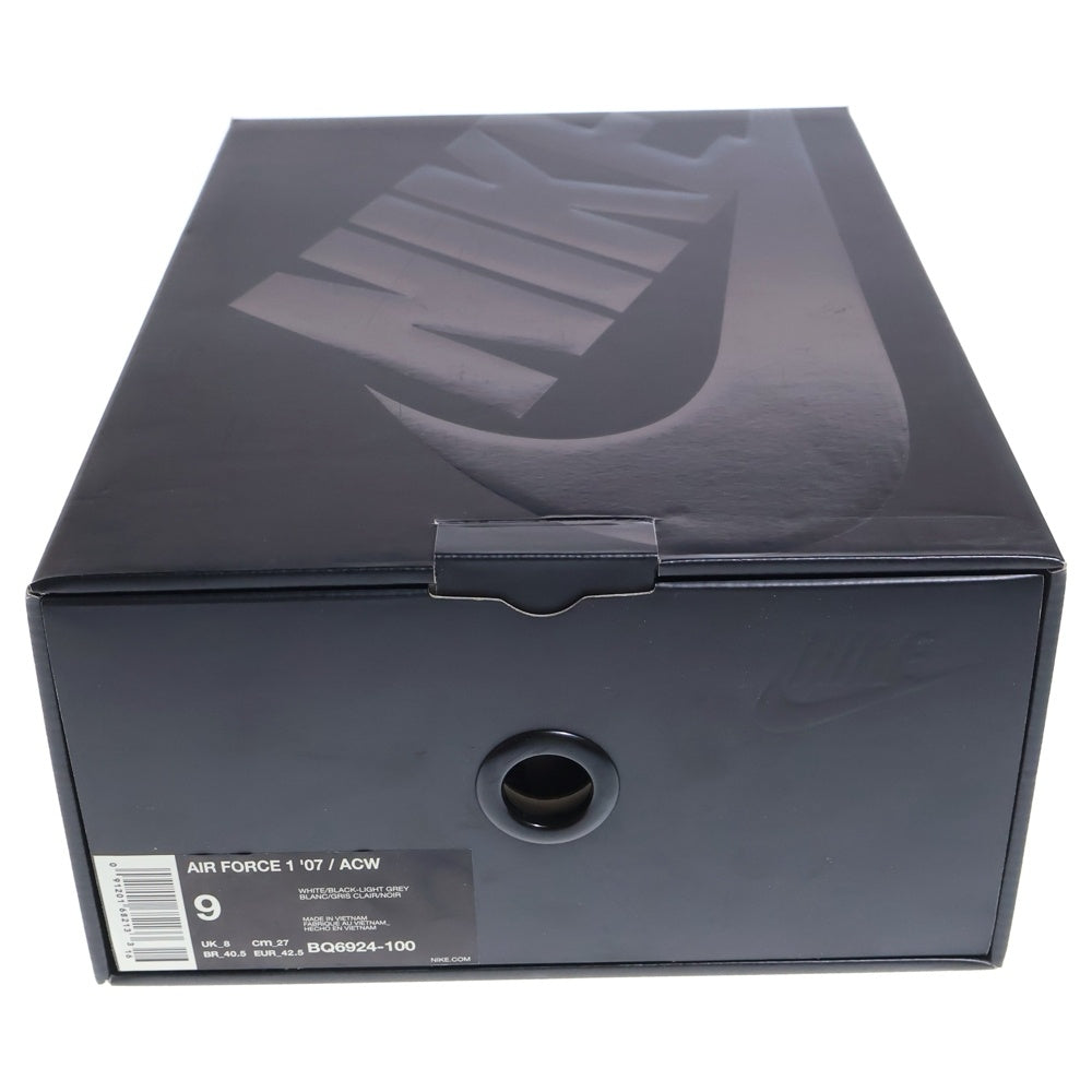 NIKE(ナイキ) ×A-COLD-WALL エアフォースアコールドウォール ローカットスニーカー シューズ ホワイト US9/27cm BQ6924-100