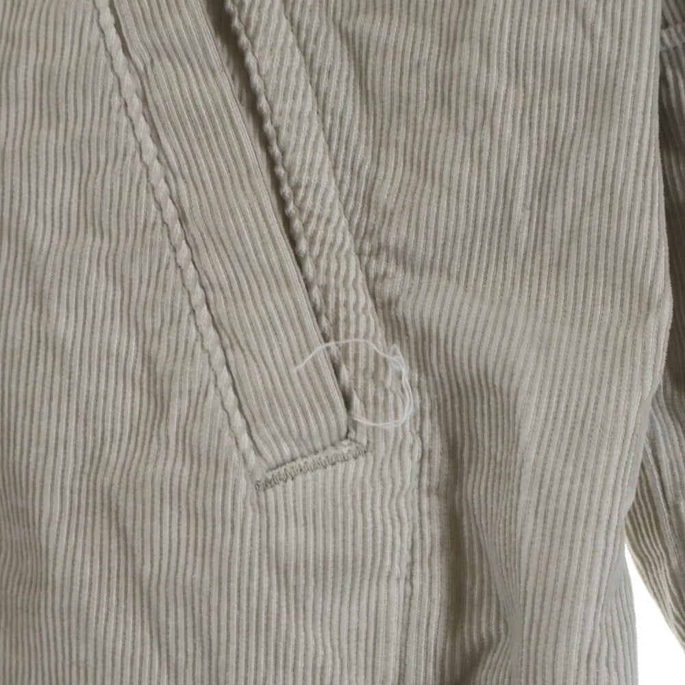 UNDERCOVER(アンダーカバー) 25AW 後総柄コーデュロイ ロング カバーオール ジャケット ベージュ UC2E4210