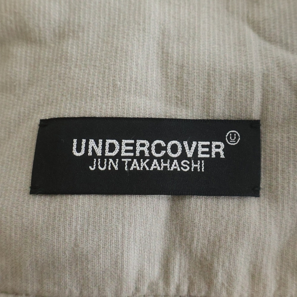 UNDERCOVER(アンダーカバー) 25AW 後総柄コーデュロイ ロング カバーオール ジャケット ベージュ UC2E4210