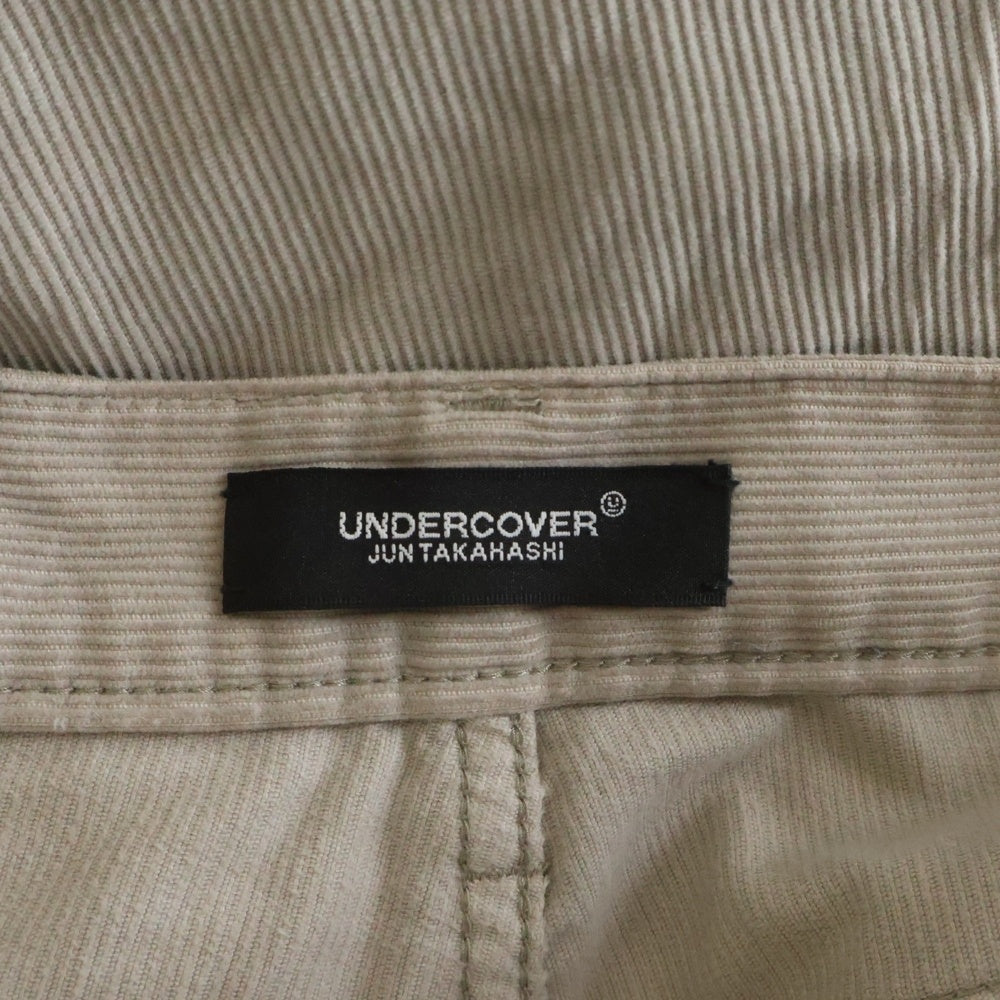 UNDERCOVER(アンダーカバー) 25AW 硫化コーデュロイ5PKパンツ ストレートパンツ ベージュ UC2E4506