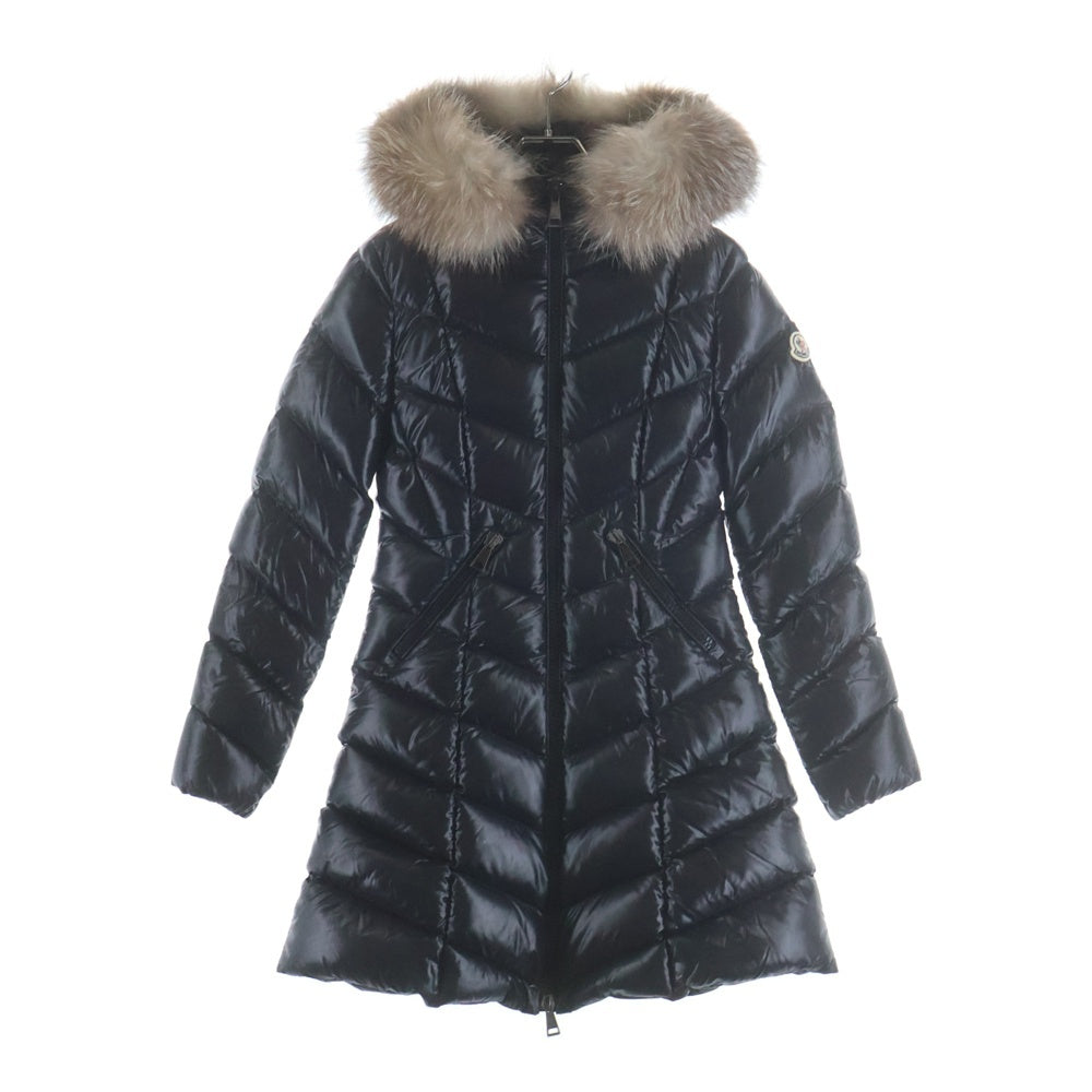 MONCLER(モンクレール) 22AW FULMARUS ファーダウンコート レディース ブラック H20931C00069