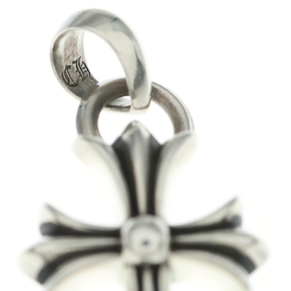 CHROME HEARTS(クロムハーツ) CH CRS SML W/BALE Wベイル スモールCHクロス ペンダントトップ シルバー BCA218