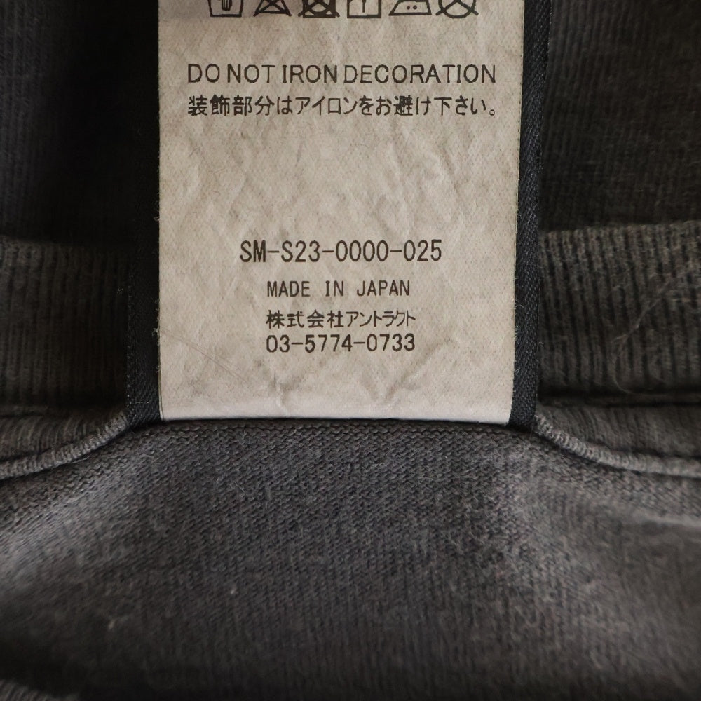 SAINT MICHAEL(セントマイケル) 23SS SAINT MX6 L/S TEE 長袖Tシャツ グレー SM-S23-0000-025
