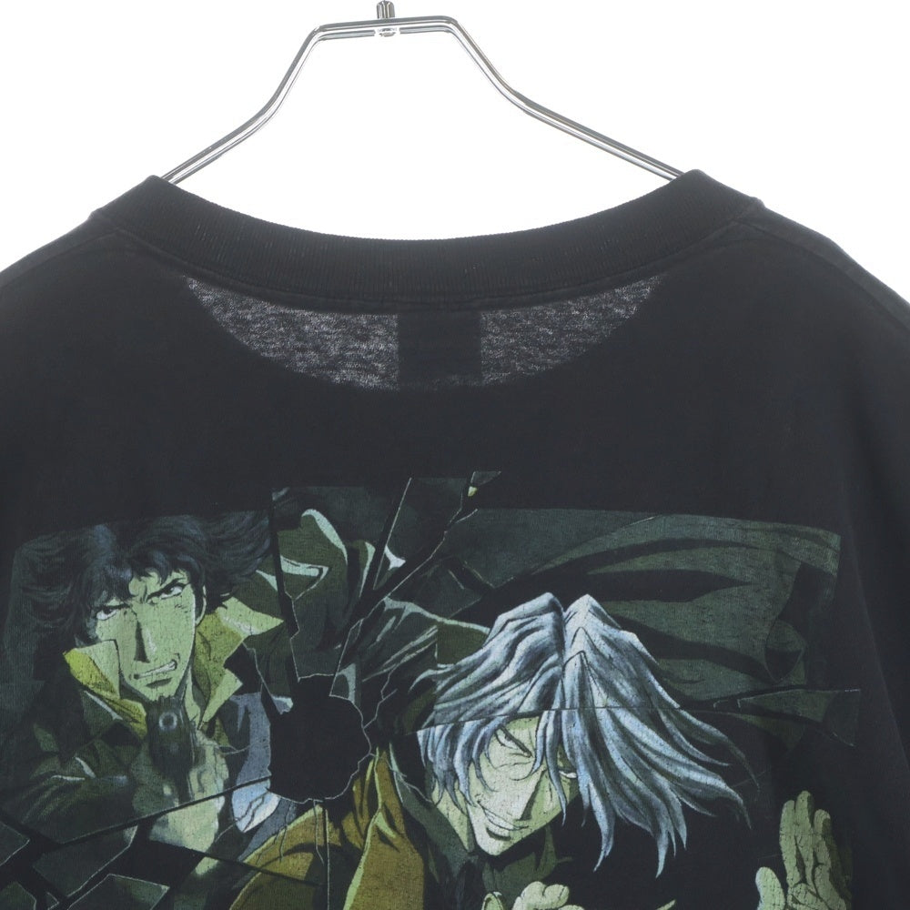 VINTAGE(ヴィンテージ) Cowboy Bebop Tee カウボーイビバップ 半袖Tシャツ ブラック/レッド
