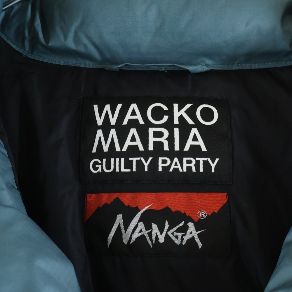 WACKO MARIA(ワコマリア) ×NANGA ダウンジャケット グリーン