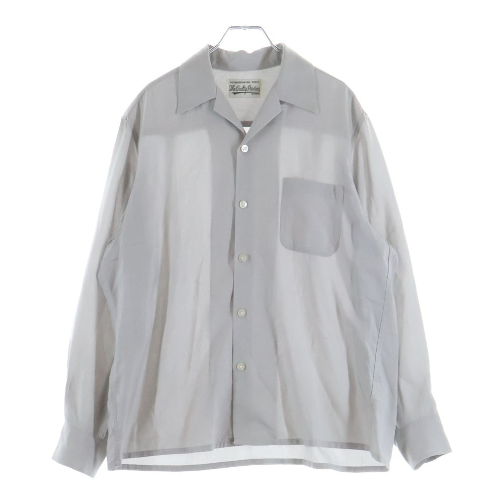 WACKO MARIA(ワコマリア) 23AW OPEN COLLAR SHIRT オープンカラー 