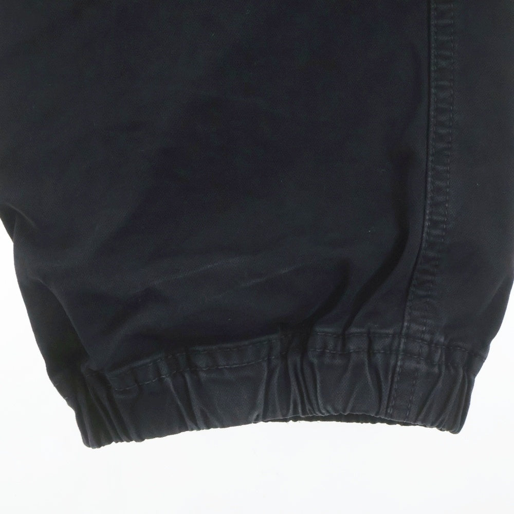 STONE ISLAND(ストーンアイランド) STRETCH ORGANIC BROKEN TWILL COTTON OLD EFFECT ストレッチオーガニックブロークンツイルコットンオールドエフェクトパンツ ブラック K2S153100036S00L1