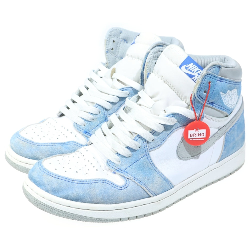 NIKE(ナイキ) AIR JORDAN 1 HIGH OG HYPER ROYAL エアジョーダン ハイパーロイヤル ハイカットスニーカー ブルー/ホワイト US10/28cm 555088-402