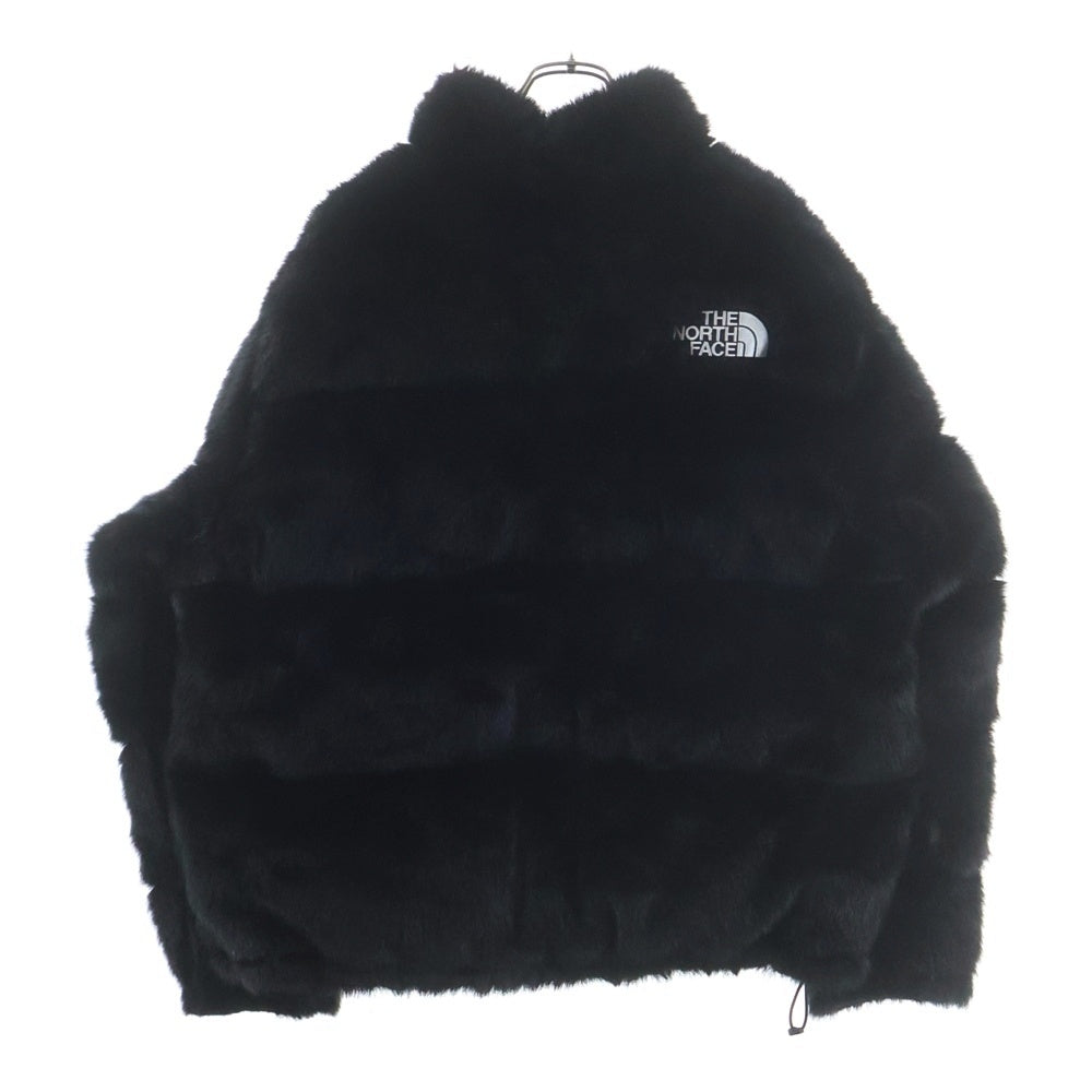 SUPREME(シュプリーム) 20AW ×THE NORTH FACE Faux Fur Nuptse Jacket ノースフェイス ファー ヌプシ ダウンジャケット ブラック ND92001I