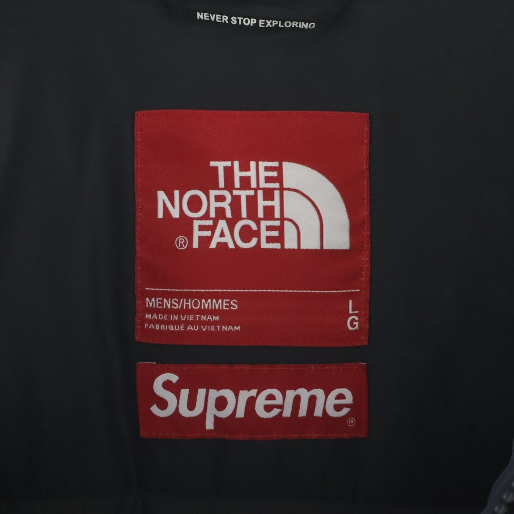 SUPREME(シュプリーム) 20AW ×THE NORTH FACE Faux Fur Nuptse Jacket ノースフェイス ファー ヌプシ ダウンジャケット ブラック ND92001I