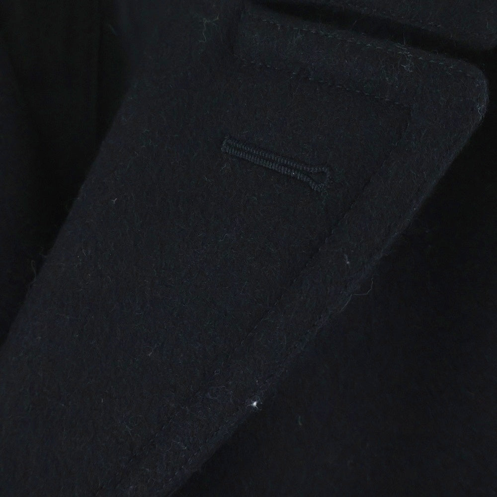 SAINT LAURENT PARIS(サンローランパリ) 碇ボタンダブルブレストチェスターコート ウールコート ブラック 354712 Y980F