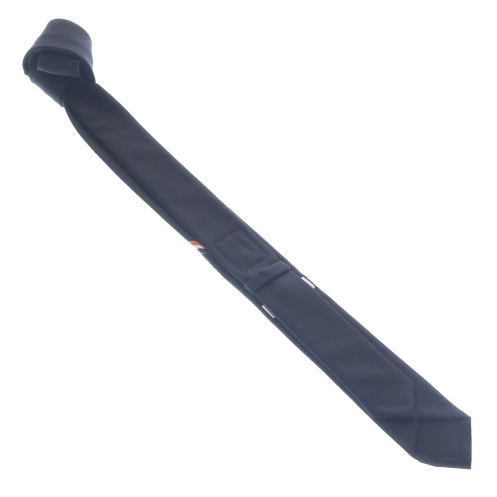 THOM BROWNE(トムブラウン) Tricolor Wool Tie トリコロール ウール ネクタイ ネイビー MNL021A