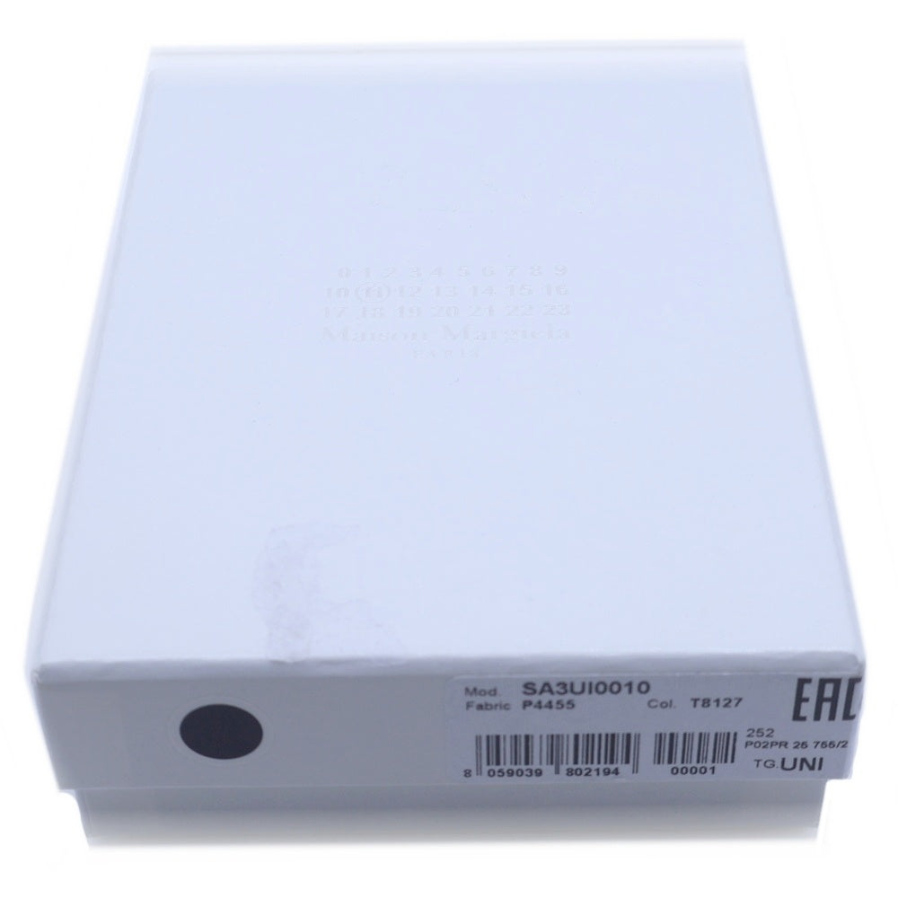 Maison Margiela(メゾンマルジェラ) 4ステッチ 三つ折り グレイニーレザ ウォレット グレー SA3UI0010