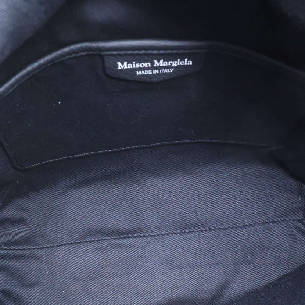 Maison Margiela(メゾンマルジェラ) SOFT 5AC DRAWSTRING BAG SMALL ドローストリング スモールバッグ ブラック SB1WG0044 P8836