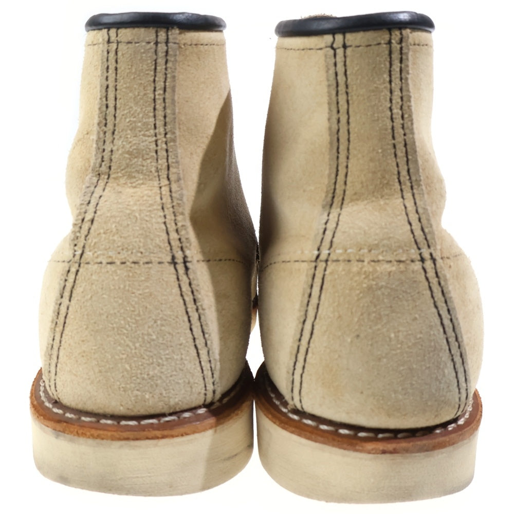 RED WING(レッド ウイング) ワークブーツ アイリッシュセッター スエード ショート モックトゥ ベージュ 8173