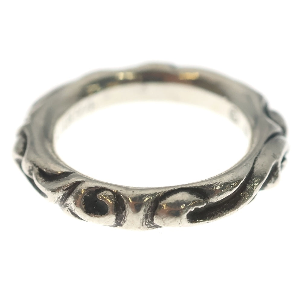 CHROME HEARTS(クロムハーツ) SCRL BAND スクロールバンド リング シルバー BCA351