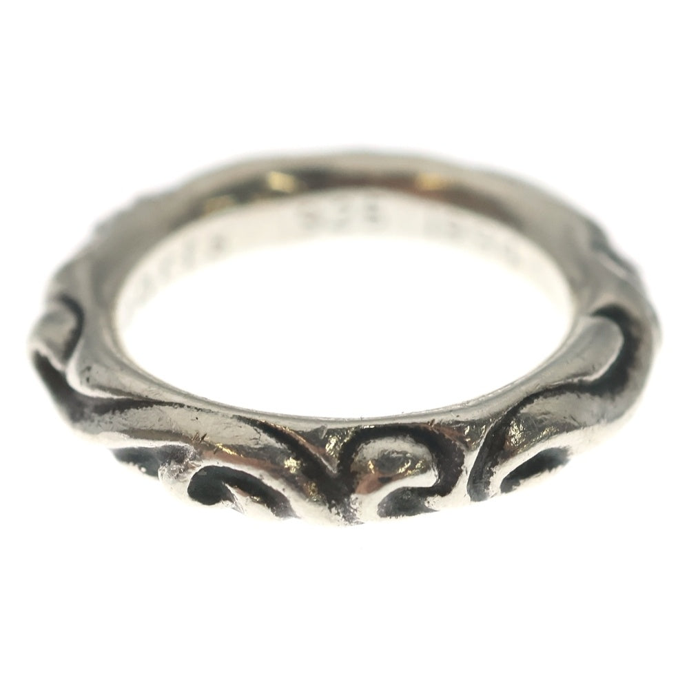 CHROME HEARTS(クロムハーツ) SCRL BAND スクロールバンド リング シルバー BCA351