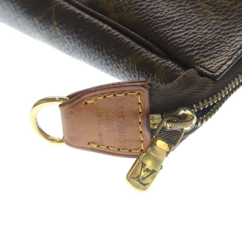 LOUIS VUITTON(ルイヴィトン) ポシェットアクセソワール モノグラムアクセサリーポーチ ブラウン M51980