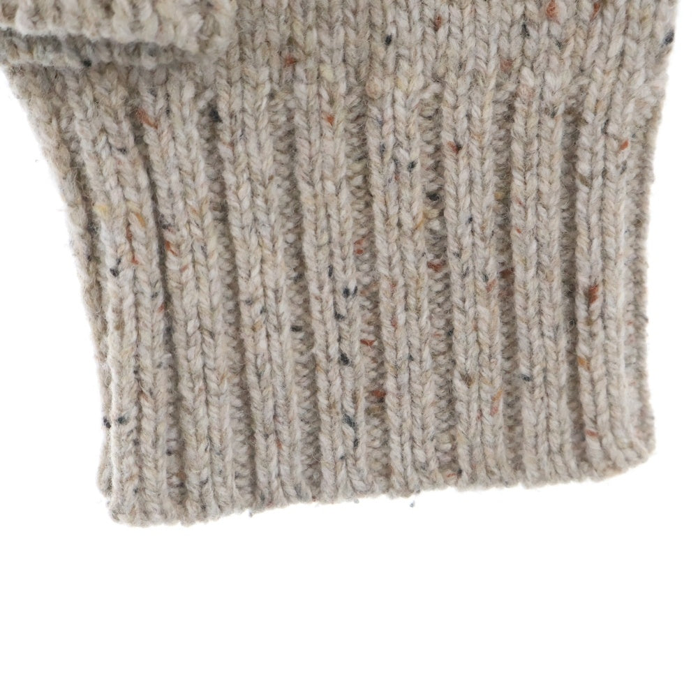 Acne Studios(アクネ ストゥディオズ) 24AW CAT JACQUARD JUMPER キャット ジャガード ニット クルーネックセーター ベージュ FN-UX-KNIT000019