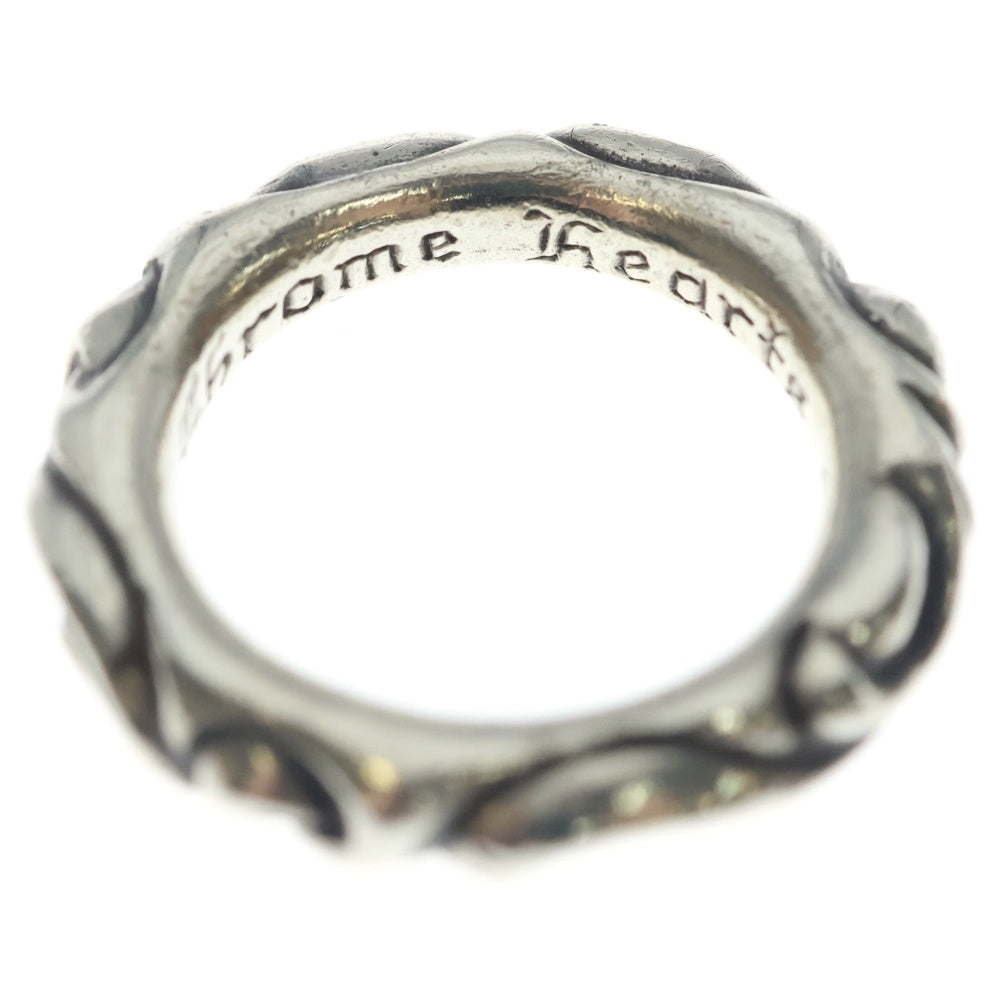 CHROME HEARTS(クロムハーツ) SCRL BAND スクロールバンド リング シルバー BCA351