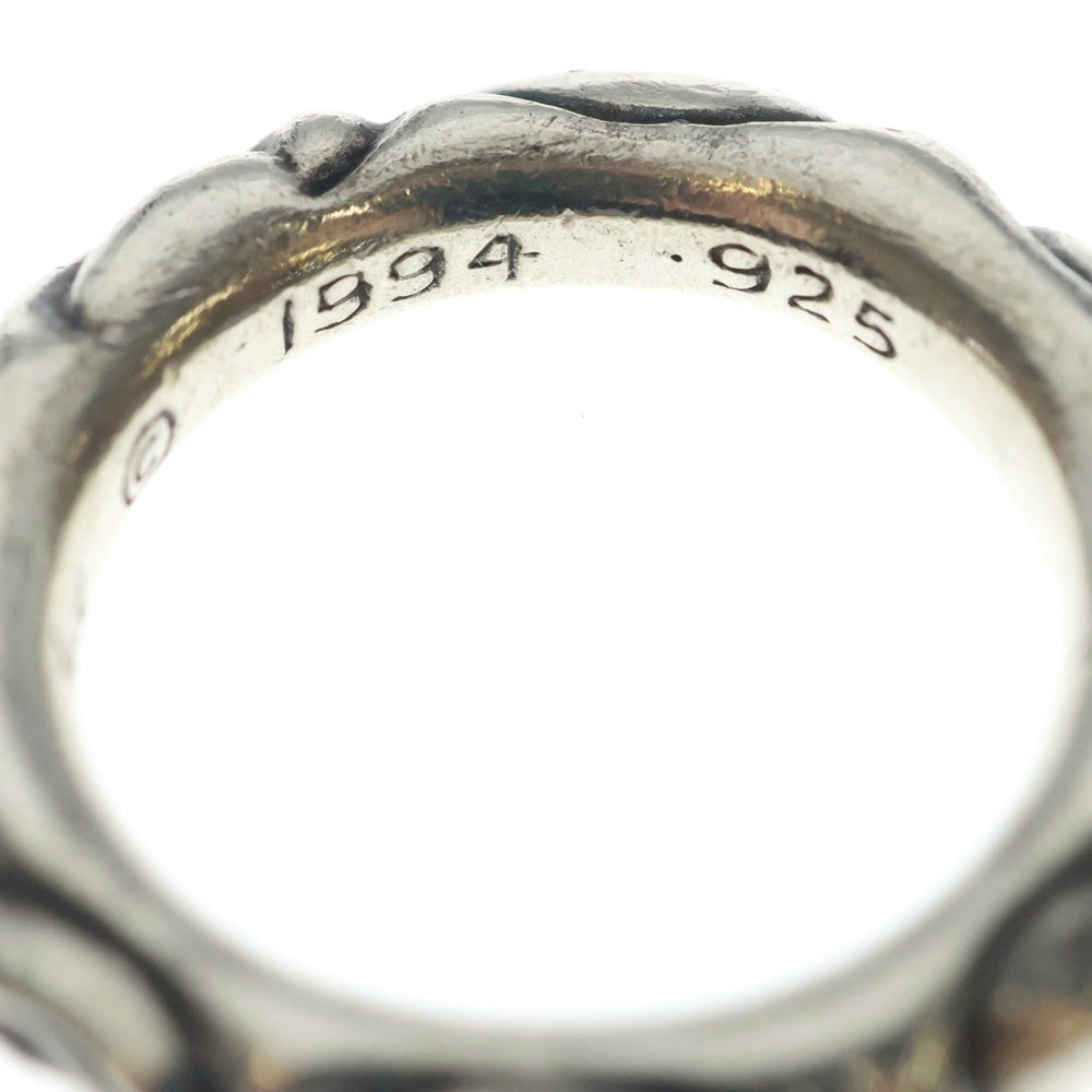 CHROME HEARTS(クロムハーツ) SCRL BAND スクロールバンド リング シルバー BCA351