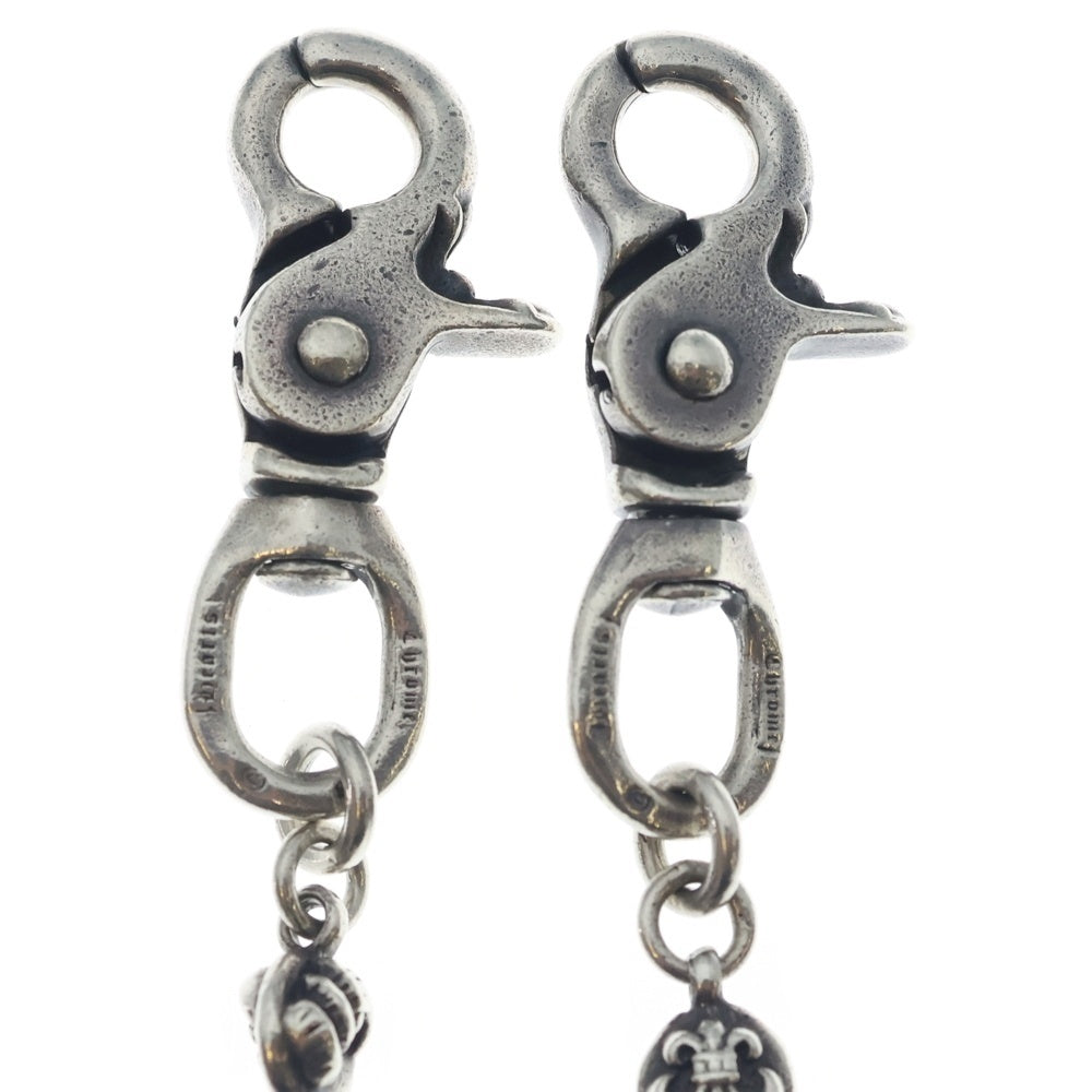 CHROME HEARTS(クロムハーツ) 2MULTIBALL LONG-S 2クリップロング#2マルチボールウォレットチェーン シルバー