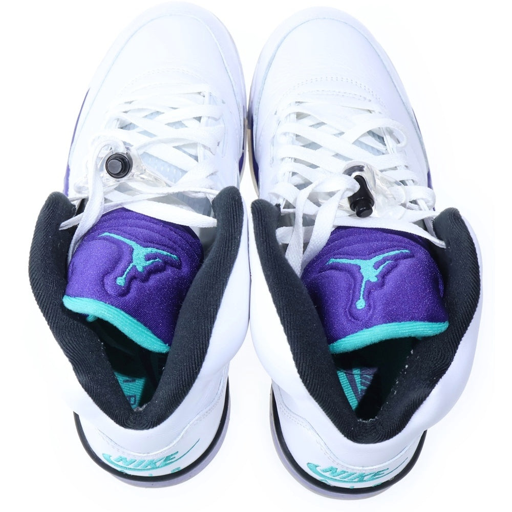 NIKE(ナイキ) AIR JORDAN 5 RETRO OG エアジョーダン 5 レトロ オリジナル ハイカットシューズ スニーカー ホワイト US10/28cm HQ7978-100