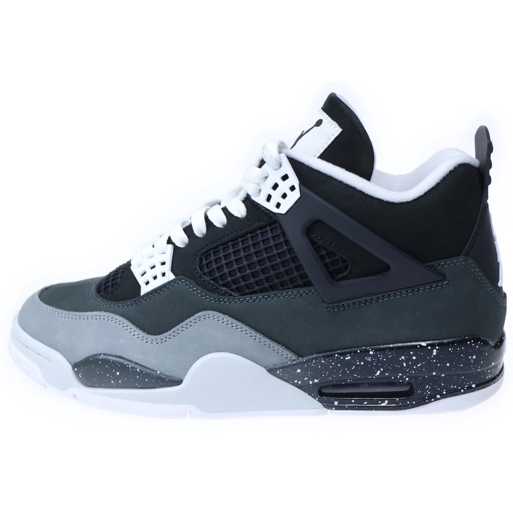 NIKE(ナイキ) Air Jordan 4 Retro エアジョーダン 4 レトロ ハイカットスニーカー シューズ ブラック US10/28cm FQ8138-002