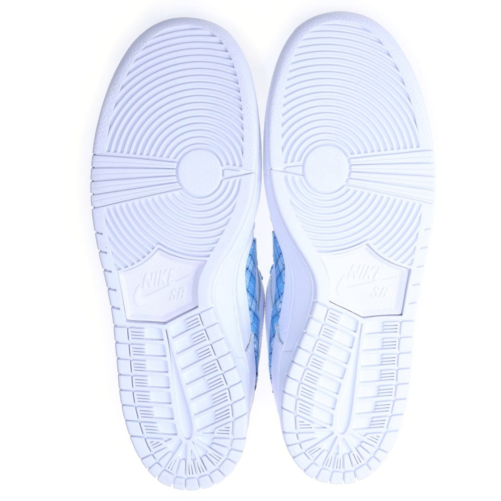 NIKE(ナイキ) ×Nicole Hause SB Dunk Low Pro ニコールハウゼ エスビーダンク ロー プロ ローカットスニーカー シューズ ホワイト/ブルー US10/28cm FZ8802-100