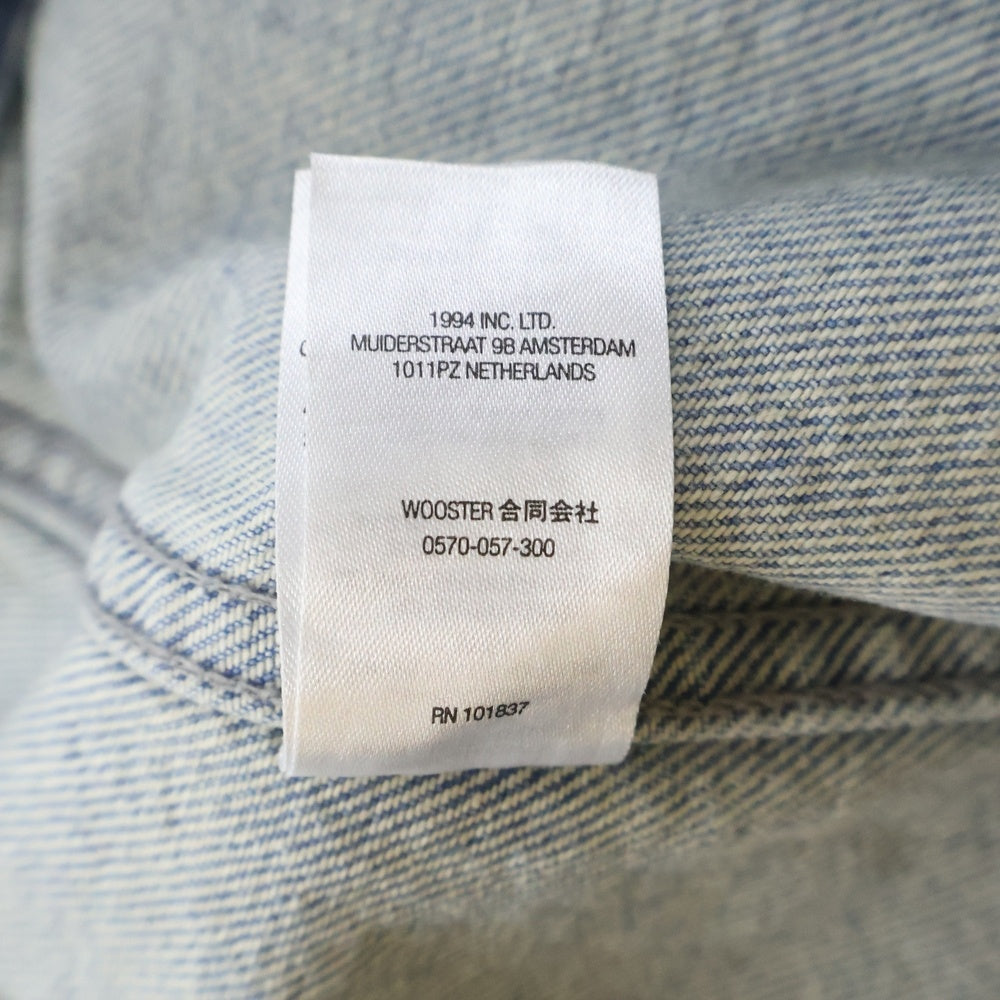 SUPREME(シュプリーム) ×Burberry Denim Trucker Jacket バーバリー デニム トラッカージャケット インディゴ