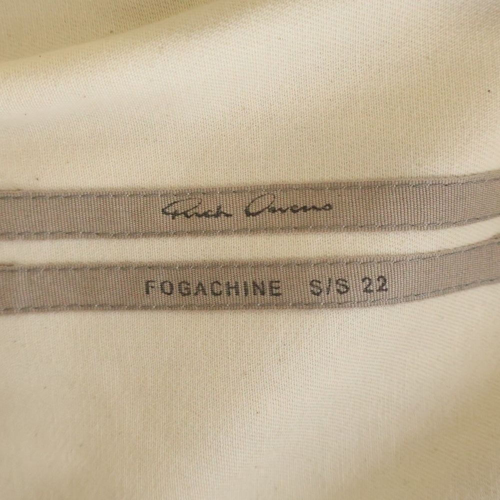 Rick Owens(リックオウエンス) 22S FIELD SHIRT フィールド 長袖シャツ オープンカラー長袖シャツ ベージュ RU01B1295-DL
