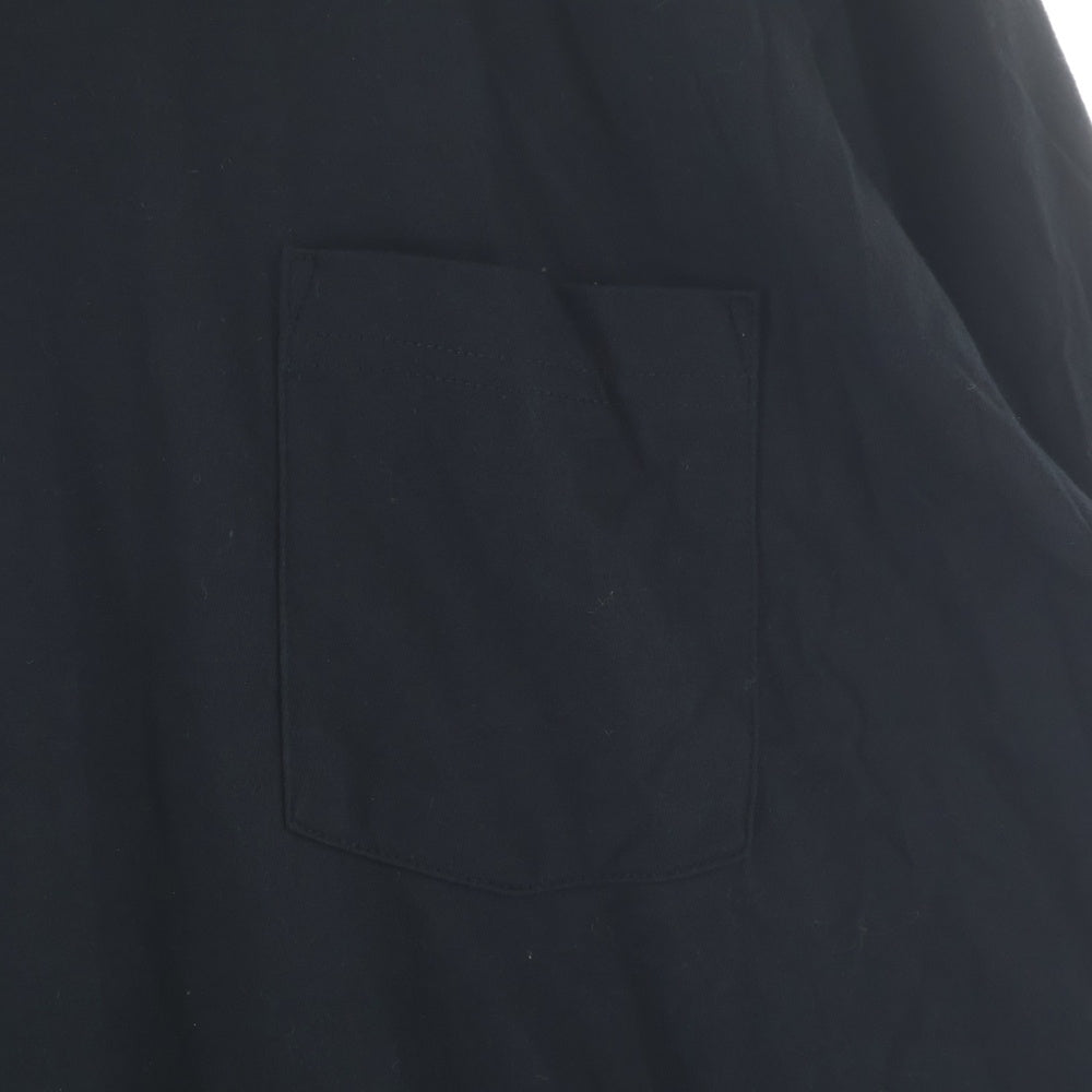 CHROME HEARTS(クロムハーツ) CH LS NECK LOGO ネックロゴプリント 袖ロゴ 長袖Tシャツ ブラック/ピンク
