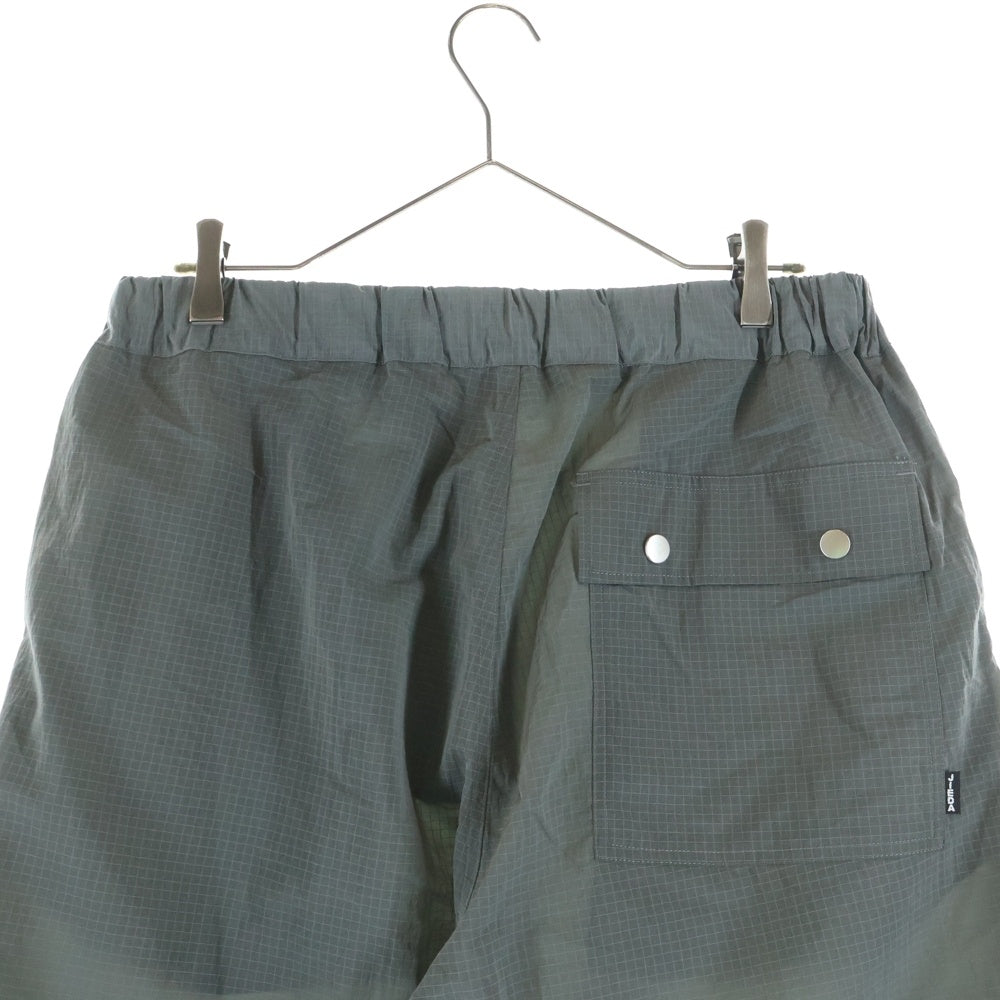 Jieda(ジエダ) 25SS NYLON PARACHUTE PANTS ナイロン パラシュートパンツ グレー Jie-25S-PT01A