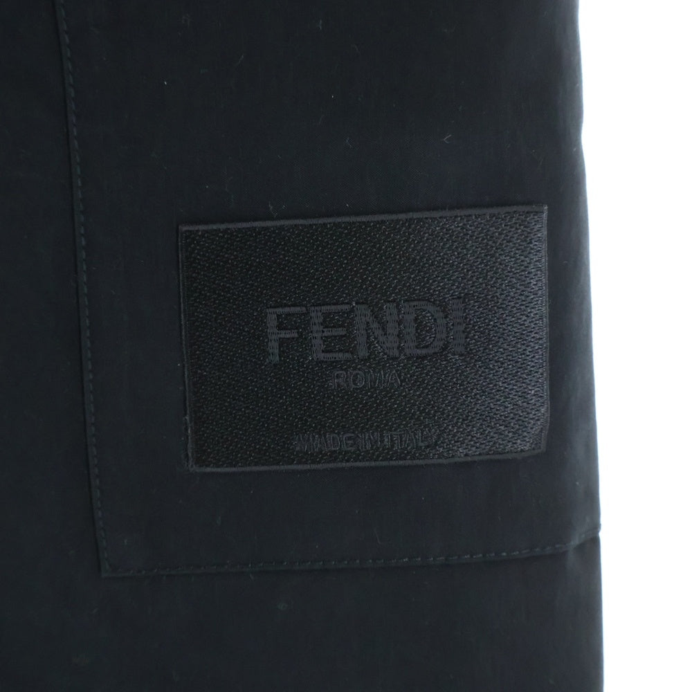 FENDI(フェンディ) ドローストリングウエストトラウザーパンツ ブラック FB0836 AMZ1