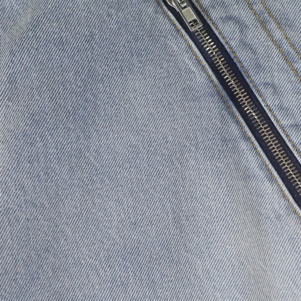 VETEMENTS(ヴェトモン) 22AW ZIPUP BAGGY DENIM PANTS ジップバギーデニムパンツ インディゴ UA53PA550L