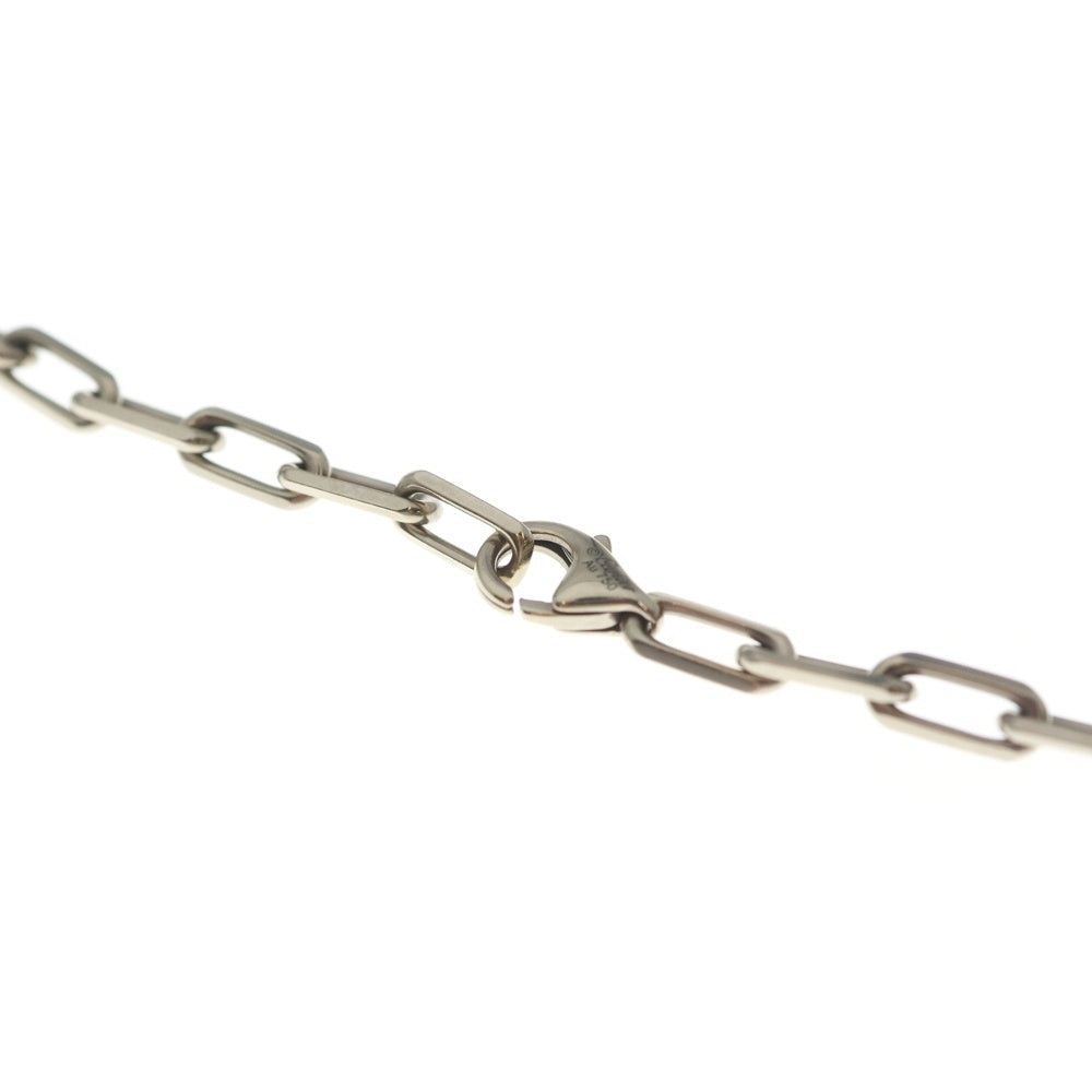Cartier(カルティエ) サントス ドゥ カルティエ チェーン ネックレス K18WG ホワイトゴールド