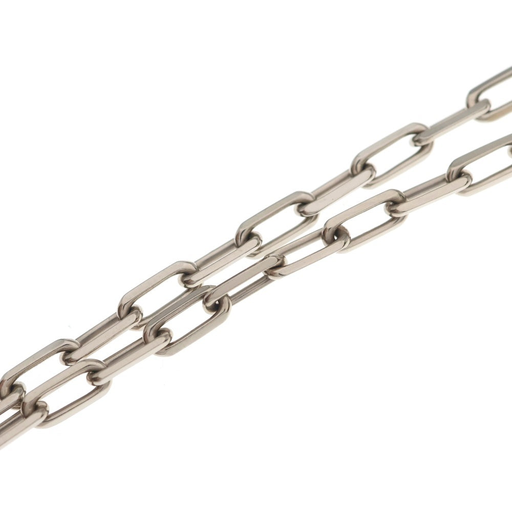 Cartier(カルティエ) サントス ドゥ カルティエ チェーン ネックレス K18WG ホワイトゴールド レディース