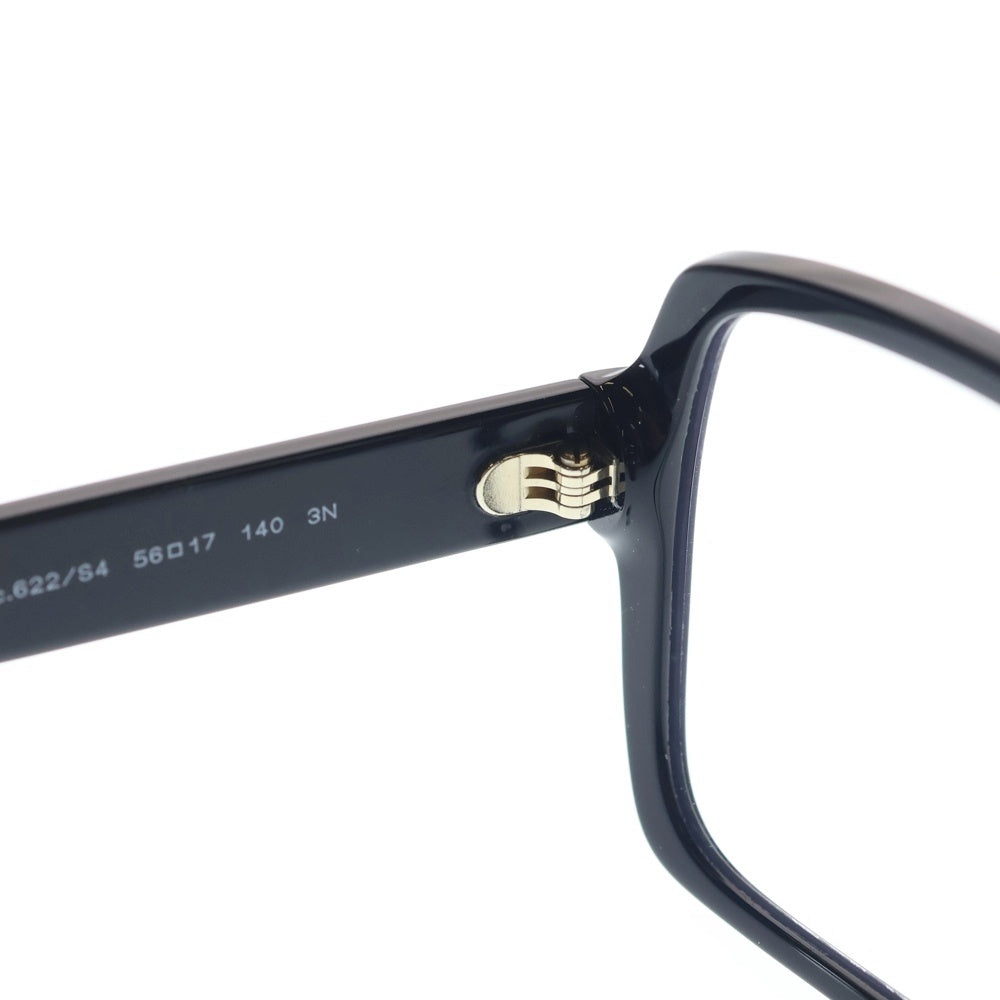CHANEL(シャネル) サイドロゴ スクエアシェイプ メガネ ブラック/ゴールド 5408 レディース