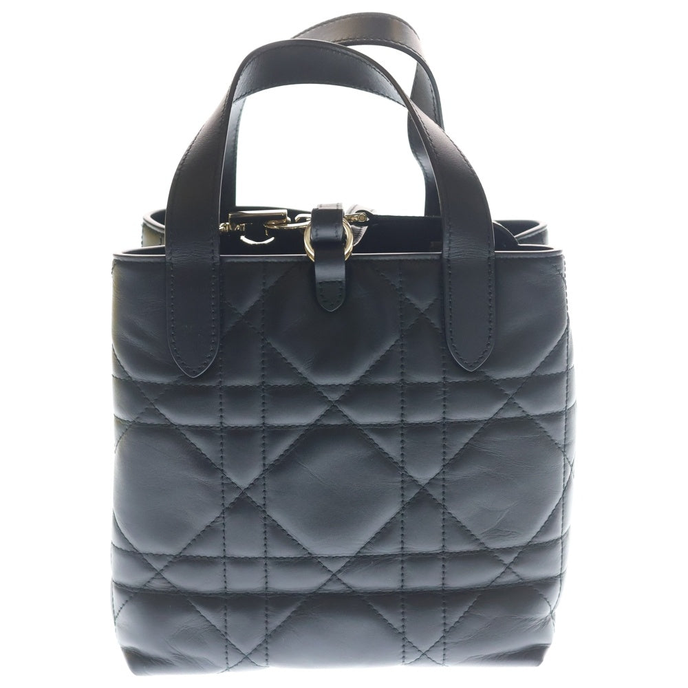 Christian Dior(クリスチャンディオール) トゥジュール バーティカル トートバック ショルダーバッグ ブラック レディース