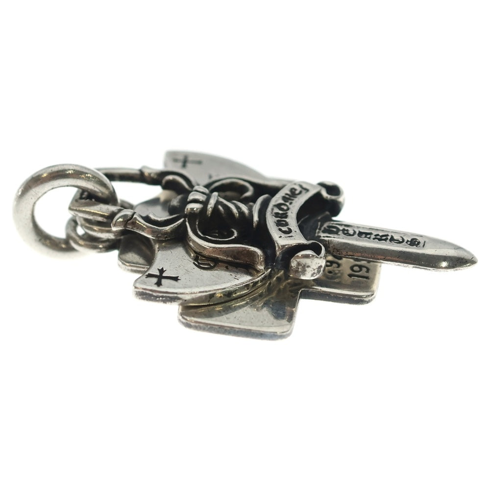 CHROME HEARTS(クロムハーツ) 3TRINKETS OLD 3トリンケッツ ペンダントトップ シルバー BCA202