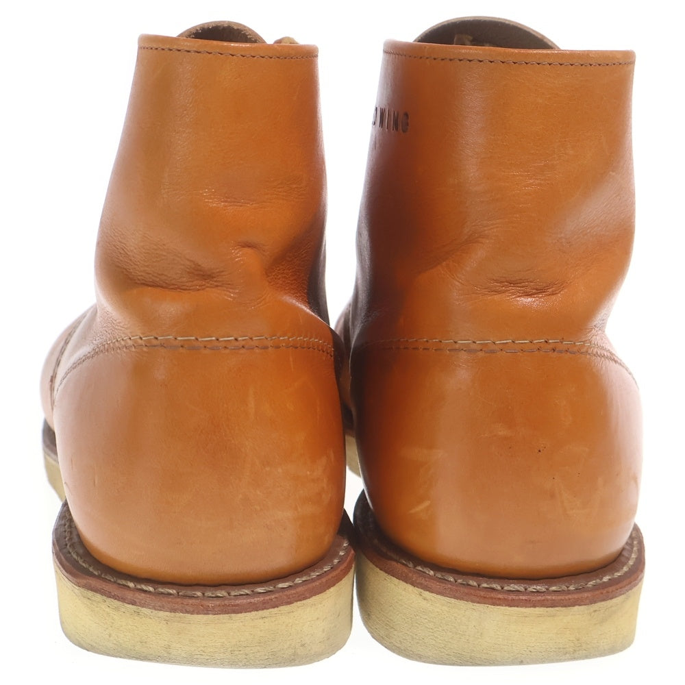 RED WING(レッド ウイング) 犬タグ レースアップブーツ ワークブーツ レザーシューズ ブラウン 9871