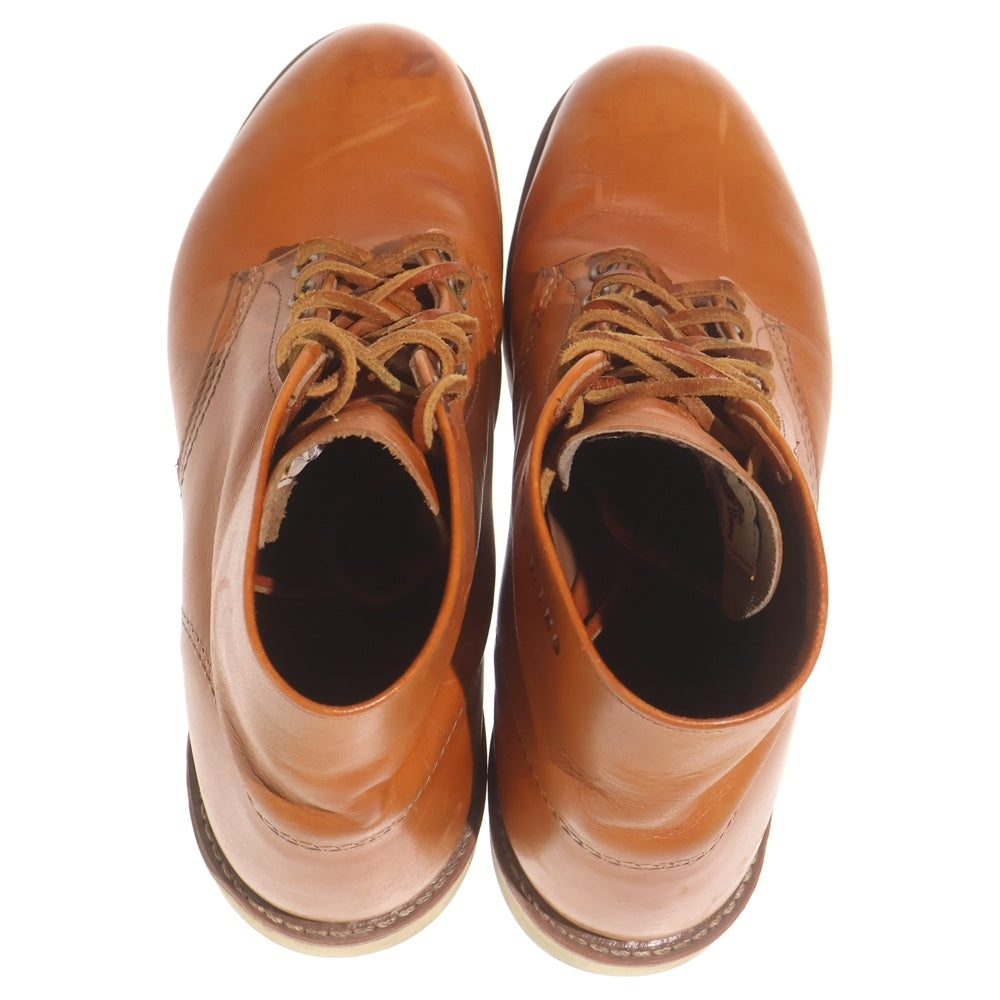 RED WING(レッド ウイング) 犬タグ レースアップブーツ ワークブーツ レザーシューズ ブラウン 9871
